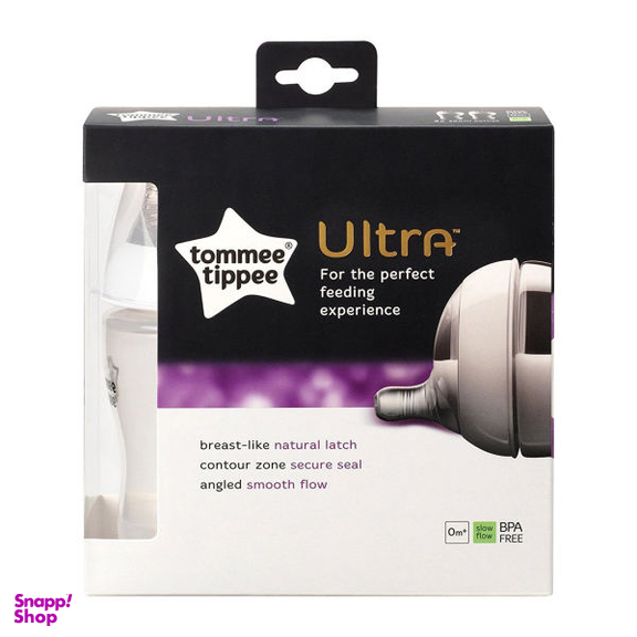 شیشه شیر تامی تیپی (Tommee Tippee) مدل T42410258 ظرفیت 150 میلی لیتر بسته 2 عددی