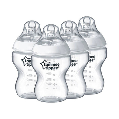 شیشه شیر تامی تیپی (Tommee Tippee) مدل T42254040 ظرفیت 260 میلی لیتر بسته 4 عددی