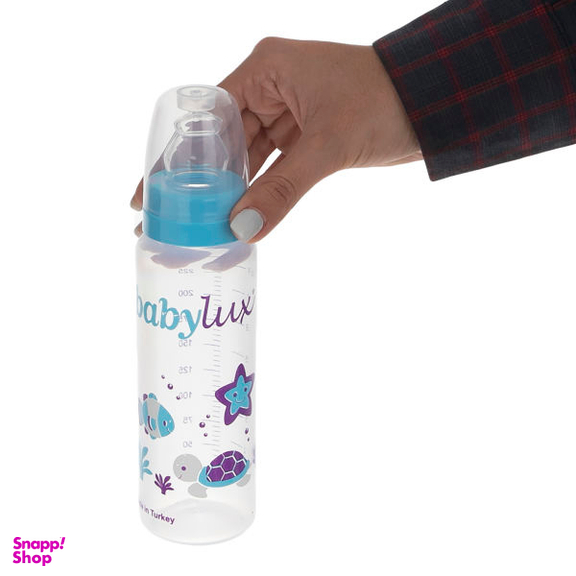 شیشه شیر بی بی لوکس (Baby Lux) کد 061-1 ظرفیت 250 میلی لیتر