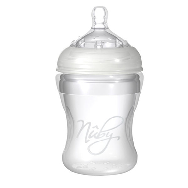 شیشه شیر سیلیکونی نوبی (Nuby) مدل NT67017 ظرفیت 210 میلی لیتر