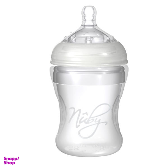 شیشه شیر سیلیکونی نوبی (Nuby) مدل NT67017 ظرفیت 210 میلی لیتر