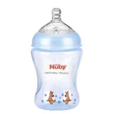 شیشه شیر نوبی (Nuby) مدل NT68007 ظرفیت 240 میلی لیتر
