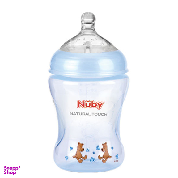 شیشه شیر نوبی (Nuby) مدل NT68007 ظرفیت 240 میلی لیتر