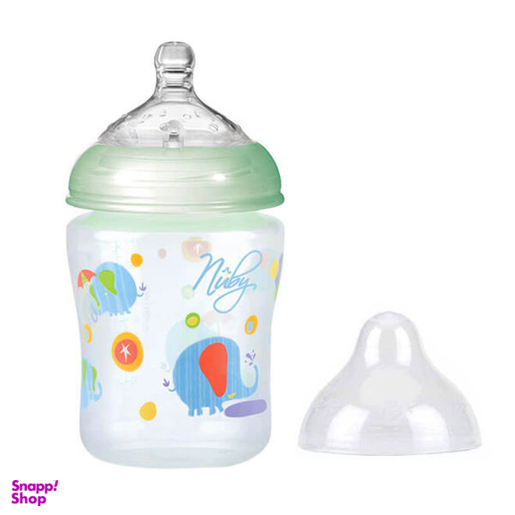 شیشه شیر مسافرتی نوبی (Nuby) مدل ID92466.1 ظرفیت 180 میلی لیتر