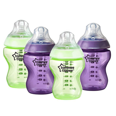 شیشه شیر تامی تیپی (Tommee Tippee) مدل T422548 ظرفیت 260 میلی لیتر بسته 4 عددی