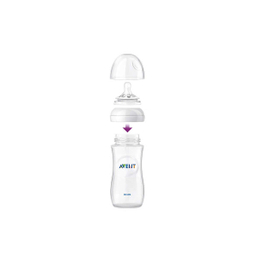 شیشه شیر اونت (Avent) مدل SCF033 ظرفیت 260 میلی لیتر بسته 2 عددی