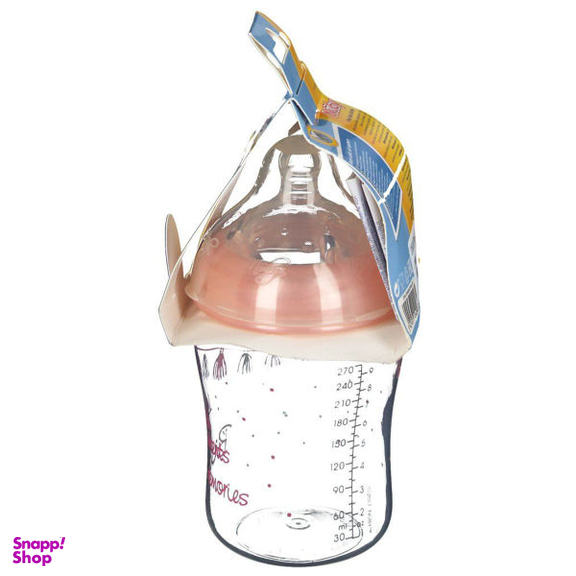 شیشه شیر نوبی (Nuby) مدل ID68060.2 ظرفیت 270 میلی لیتر