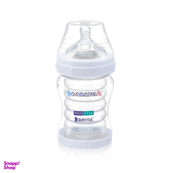 شیشه شیر بی بی سیل (Babisil) مدل سیل باتل ظرفیت 170 میلی لیتر