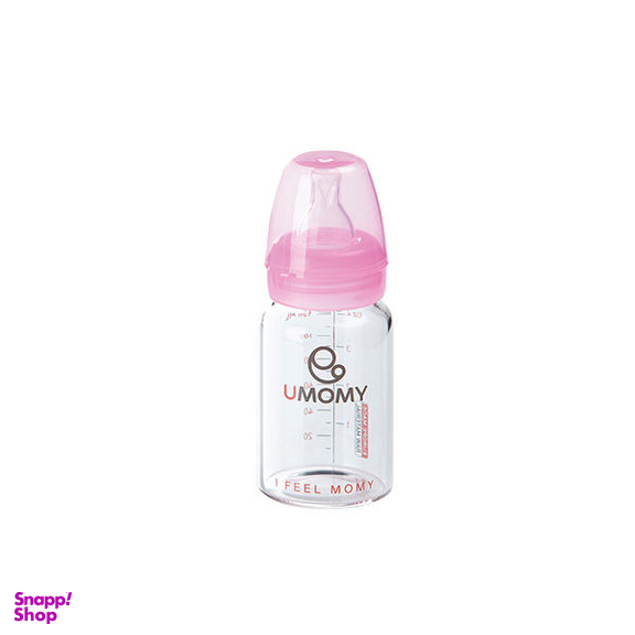 شیشه شیر یومامی (Umomy) مدل پیرکس ظرفیت 120 میلی لیتر