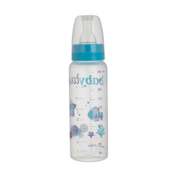 شیشه شیر بی بی لوکس (Baby Lux) کد 076-1 ظرفیت 250 میلی لیتر