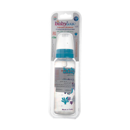 شیشه شیر بی بی لوکس (Baby Lux) کد 076-1 ظرفیت 250 میلی لیتر