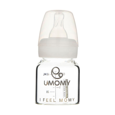 شیشه شیر یومامی (Umomy) مدل پیرکس ظرفیت 60 میلی لیتر