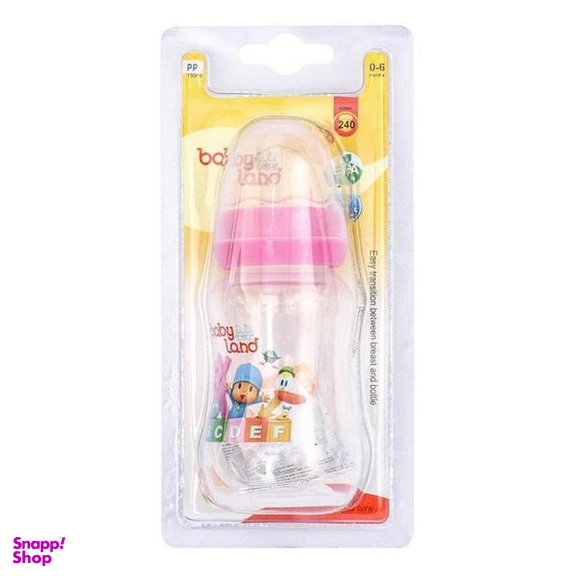 شیشه شیر بی بی لند (Baby Land) کد 240 ظرفیت 150 میلی لیتر