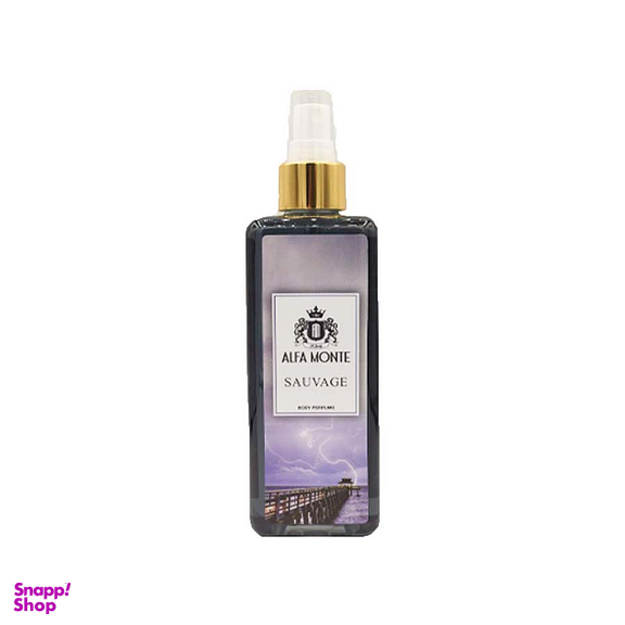 بادی اسپلش مردانه آلفا مونته (Alfa Monte) مدل Sauvage حجم 250 میلی لیتر