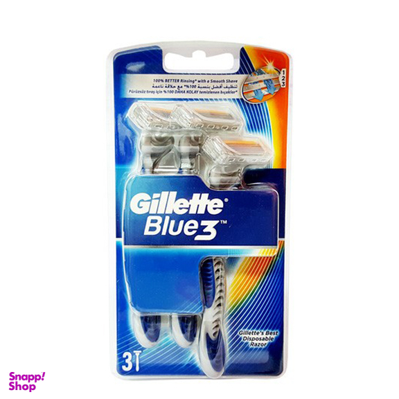 خود تراش ژیلت (Gillette) مدل سه لبه