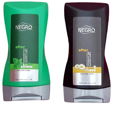 افترشیو نگرو (NEGRO) مدل حساس و نرمال حجم 100 میلی‌ لیتر مجموعه 2 عددی