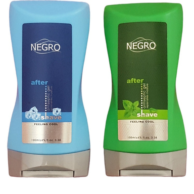 افترشیو نگرو (NEGRO) مدل خنک کننده و مدل نرمال حجم 100 میلی‌ لیتر مجموعه 2 عددی