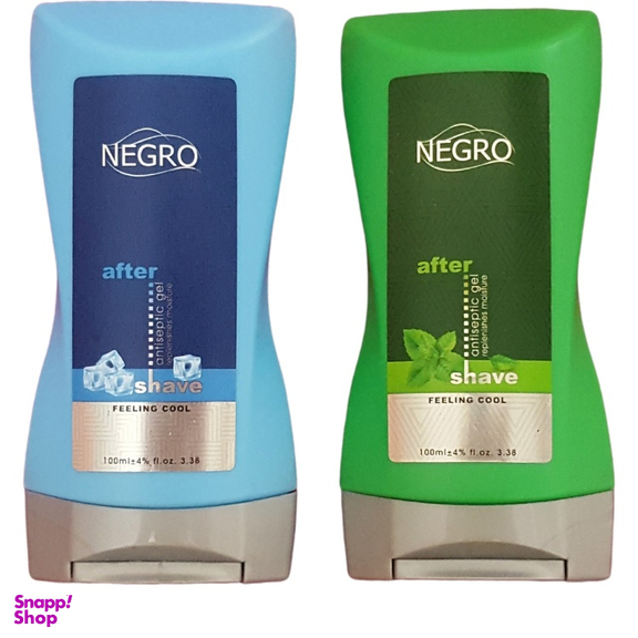 افترشیو نگرو (NEGRO) مدل خنک کننده و مدل نرمال حجم 100 میلی‌ لیتر مجموعه 2 عددی