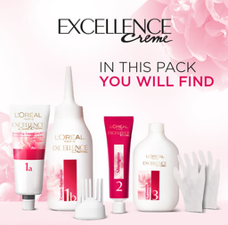 کیت رنگ مو لورآل (Loreal) شماره 1٫01 حجم 48 میلی‌ لیتر رنگ مشکی پرکلاغی