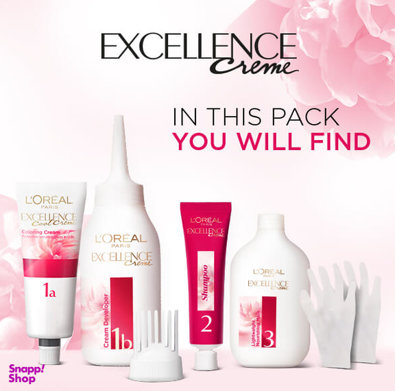 کیت رنگ مو لورآل (Loreal) شماره 1٫01 حجم 48 میلی لیتر رنگ مشکی پرکلاغی