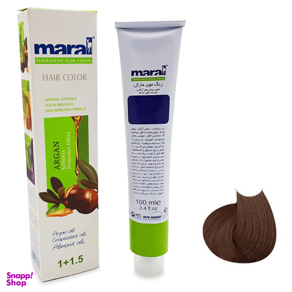 رنگ مو مارال (Maral) شماره 5.0 رنگ قهوه‌ای روشن حجم 100 میلی‌ لیتر