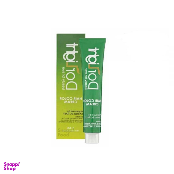 رنگ مو دورلایت (Dor Light) شماره 5.1 رنگ قهوه ای خاکستری روشن حجم 100 میلی‌لیتر