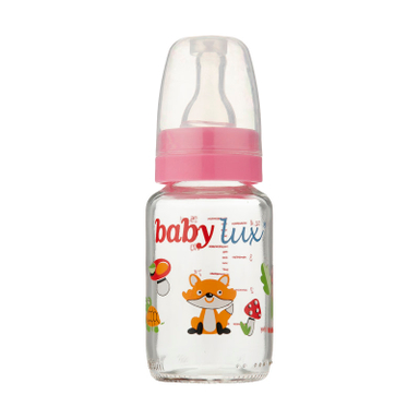 شیشه شیر بی بی لوکس (Baby Lux) مدل 091 ظرفیت 125 میلی لیتر