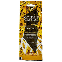لوسیون سولاریوم دیوتد (Devoted) مدل GOLDEN CRYSTAL حجم 20 میلی لیتر