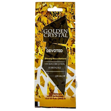 لوسیون سولاریوم دیوتد (Devoted) مدل GOLDEN CRYSTAL حجم 20 میلی لیتر