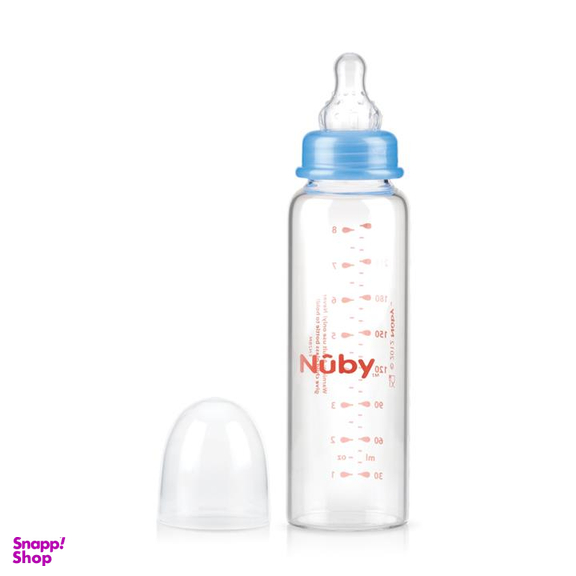 شیشه شیر نوبی (Nuby) مدل ID1179 ظرفیت 240 میلی لیتر