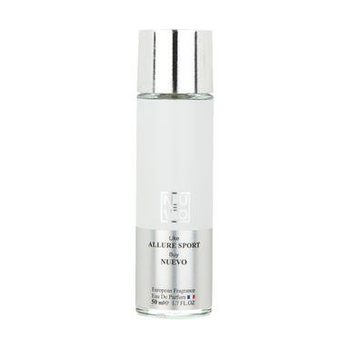 عطر جیبی نوو (Nuevo) مدل Allure Sport حجم 50 میلی لیتر