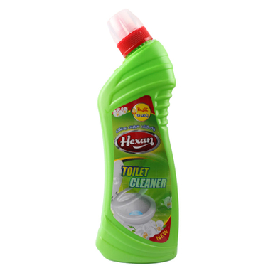 محلول پاک کننده سرویس بهداشتی هگزان (Hexan) مدل سبز حجم 750 میلی لیتر