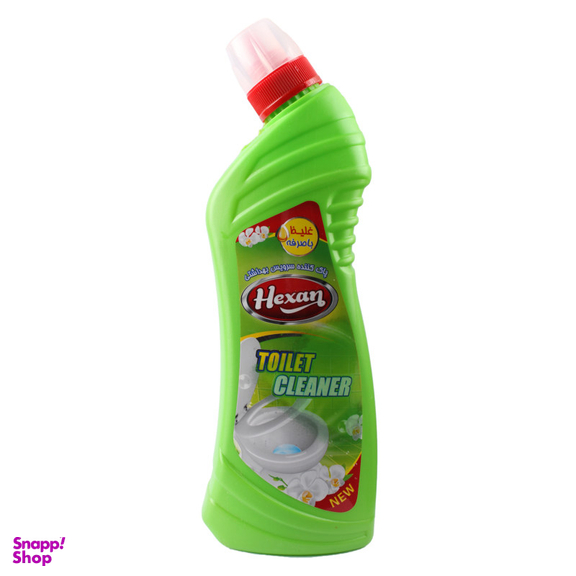 محلول پاک کننده سرویس بهداشتی هگزان (Hexan) مدل سبز حجم 750 میلی لیتر
