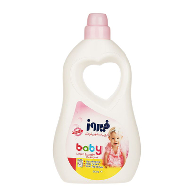 مایع لباسشویی کودک فیروز (Firooz) مدل Pink وزن 2000 گرم