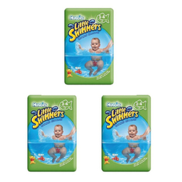 پوشک استخری هاگیز (Huggies) مدل Swimmer سایز 3 بسته 12 عددی مجموعه 3 عددی