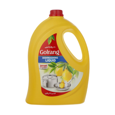 مایع ظرفشویی گلرنگ (Golrang) مدل Lemon وزن 3500 گرم
