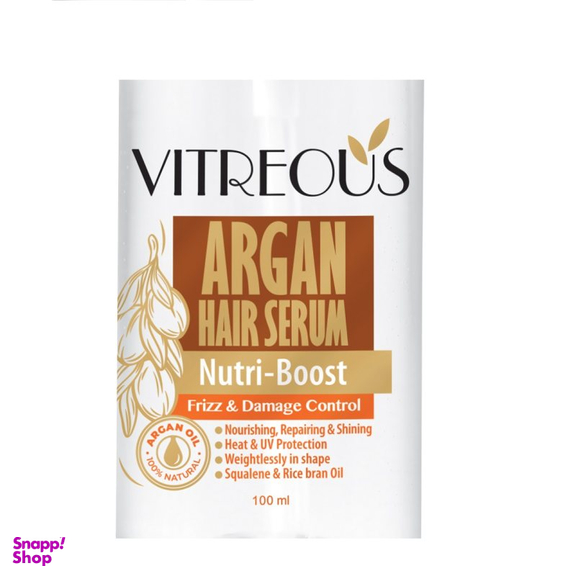 سرم مو ویتروس (Vitreous) مدل آرگان حجم 100 میلی لیتر