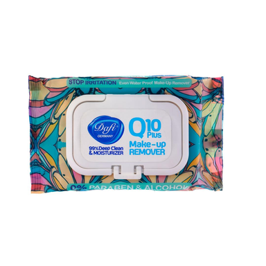 دستمال مرطوب دافی مدل Q10 Plus بسته 50 عددی