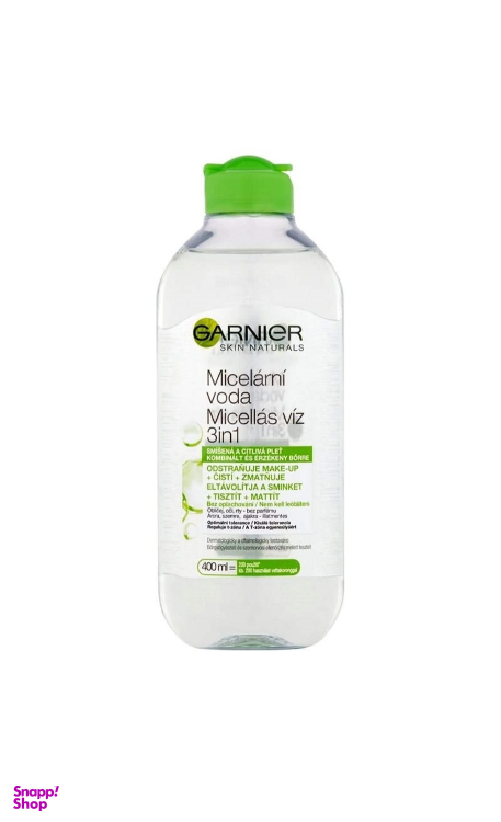 میسلار واتر گارنیه مدل نرم کننده حجم 400 میلی لیتر