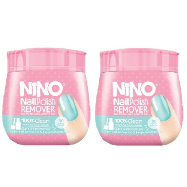 پد لاک پاک کن نینو (Nino) کد 895 بسته 90 عددی مجموعه 2 عددی