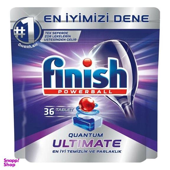 قرص ماشین ظرفشویی فینیش مدل Quantum Ultimate بسته 36 عددی