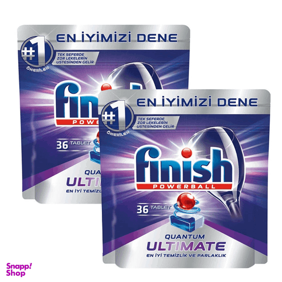 قرص ماشین ظرفشویی فینیش مدل Quantum Ultimate بسته 36 عددی