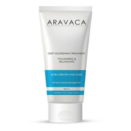 ماسک تقویت کننده مو آراواکا مدل کراتین حجم 200 میلی لیتر