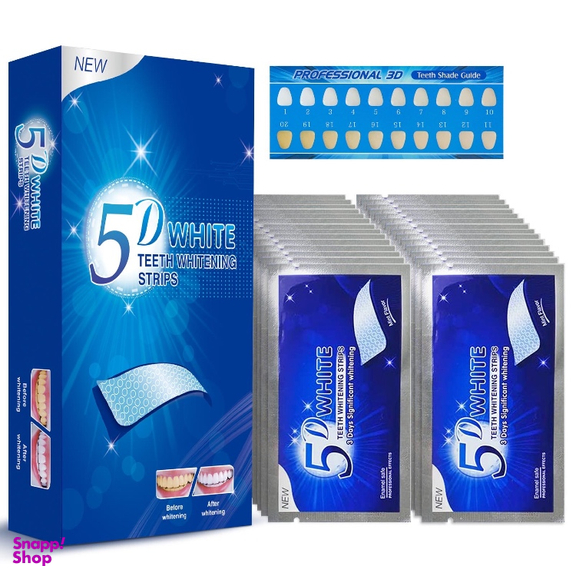 نوار سفید کننده دندان فایو دی وایت مدل 5D. White