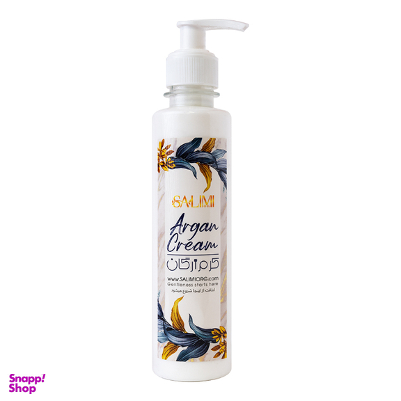 کرم مرطوب کننده و آبرسان سلیمی مدل Argan حجم 250 میلی لیتر