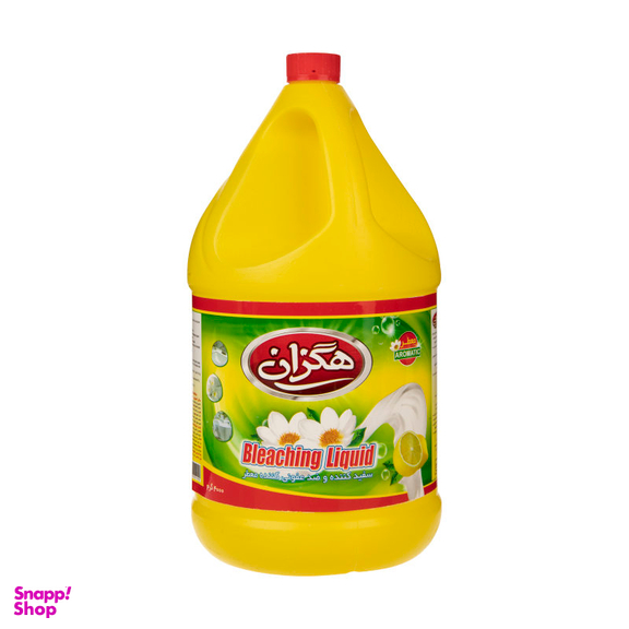 مایع سفید کننده و ضدعفونی کننده هگزان (Hexan) مدل لیمو حجم 4000 میلی لیتر