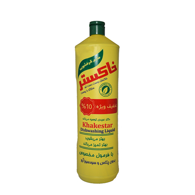 مایع ظرفشویی خاکستر (Khakestar) مدل Paraben Free حجم 1000 میلی لیتر