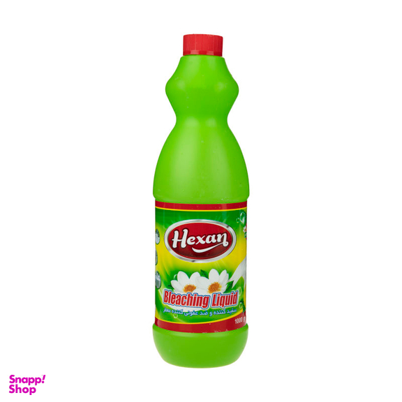 مایع سفید کننده و ضدعفونی کننده هگزان (Hexan) مدل لیمو حجم 1000 میلی لیتر