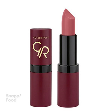 رژ لب جامد گلدن رز (Golden Rose) مدل Velvet Matte Lipstick