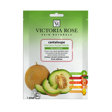 ماسک صورت ویکتوریا رز مدل طالبی- Cantaloupe حجم 25 میلی لیتر